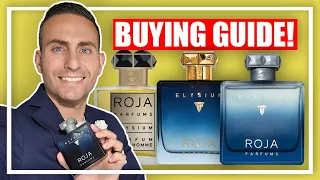 ALL Roja Parfums Elysium Fragrances Compared! | Parfum Pour Homme vs. Parfum Cologne vs. Eau Intense