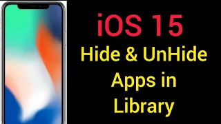 How to Hide & UnHide App on iPhone From Library too.