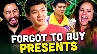 When you FORGET to buy Christmas Gifts REACTION! | Steven He