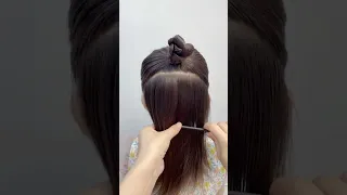 Cascading Weaved Elastics, Little Girl Hairstyle/Ep2