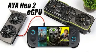 This Handheld Can Replace Your Gaming PC! AYANEO 2 External GPU Testing