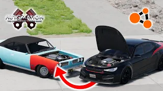This is How you Engine Swap (Automation🔧BeamNG)