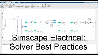 Simscape Electrical: Solver Settings - Best Practices