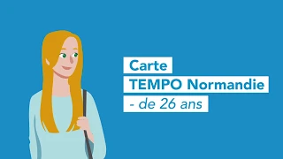 Carte TEMPO Normandie - 26 ans - NOMAD TRAIN