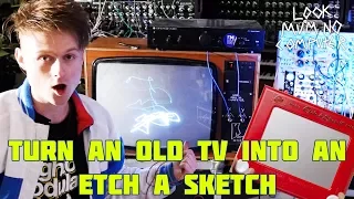 Turn an old TV into an Oscillograph For Oscillographics!