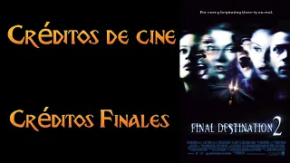 Destino final 2  / Final Destination 2 (Secuencia final /Complete ending Credits Sequence)