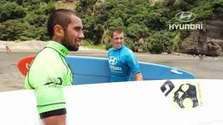 OFFICIAL LONGBOARD 2012 HYUNDAI NATIONAL SURFING CHAMPIONSHIPS @ PIHA NZ