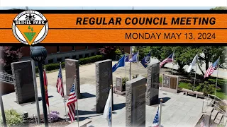 Bethel Park Regular Council Meeting 5-13-24