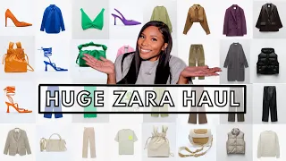 HUGE ZARA SALE TRY-ON HAUL | 80% OFF | SPRING + SUMMER DRIP | SIGNED ANDREA