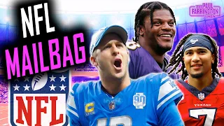 NFL Mailbag: Jared Goff gets PAID, Lamar Jackson 3rd MVP, Texans rank among AFC Super Bowl teams