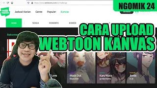 CARA UPLOAD WEBTOON KANVAS