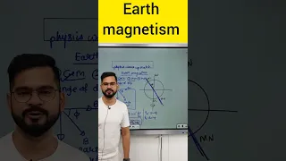Earth Magnetism | Magnetism & matter class 12  | warm-up match with physics Sachin sir