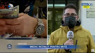 Stirile Kanal D(03.11.2021) - Medic retinut pentru mita | Marian Godina, implicat? | Editie de pranz