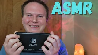 ASMR🎮Video Game Store Roleplay With Switch!🎮 (Explaining, Soft Spoken, Tracing)