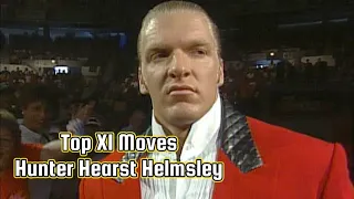 Top 11 Moves of Hunter Hearst Helmsley (1995)