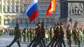 russie 2018,Санкт-Петербург  défilé du du 9 mai ,