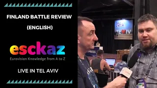 ESCKAZ in Tel Aviv: Finland battle review (English)