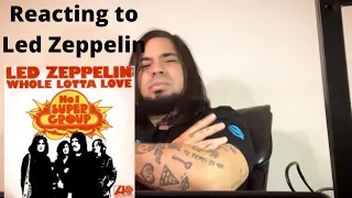 First Time Ever! Listening & Reacting To LED ZEPPELIN - Whole Lotta Love (Artist Reacts)