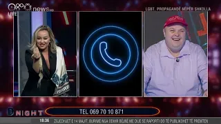 Plas sherri me telefonuesin në studio/ "Mos më thuaj ashtu, ato janë mbeturinat e shekullit" D-NIGHT