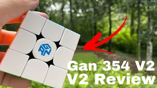 GAN 354 M V2 Review | Best Cube for One-Handed Solving?