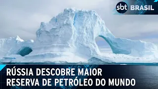 Rússia descobre maior reserva de petróleo do mundo na Antártida | SBT Brasil (31/05/24)