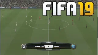 FIFA 19 Official Gameplay 1080p 60 FPS FULL HD Juventus vs PSG (Xbox One, PS4, PC)