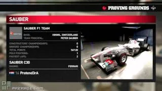 F1 2011 COOP Championship - Second Season Vote