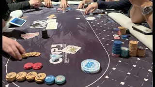 THREE-WAY ALL IN And I've Got KINGS!! VERY SPECIAL GUEST!! Must See! Poker Vlog Ep 117