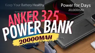 Anker 325 Power Bank 20000mAh Quick Review