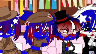 The English family reacts to the new OC of Canada and France||countryhumans||gacha club/gacha life||