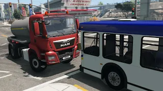 Bus & Truck Crashes 13 - BeamNG. Drive