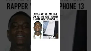 #souljaboy says he’s the first rapper with #iphone13 😂😂😂💯💥