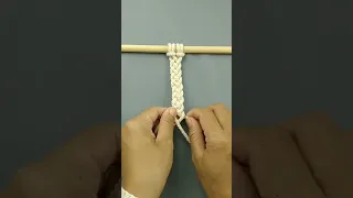 Macrame Basic Knot | 4 Strand Weave Braid