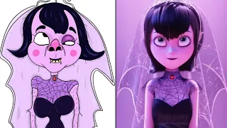 Hotel Transylvania movies drawing meme | hotel Transylvania mavis funny moments