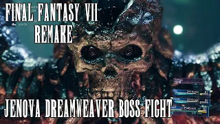 Jenova Dreamweaver BOSS FIGHT - Final Fantasy 7 REMAKE in 4K | No Commentary