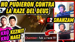 KEZNIT Y NAGZ SE ENFRENTAN A G2 SHAHZAM Y FaZe BABYBAY EN RANKED Y KEZNIT LOS DESTROZA CON SU RAZE |