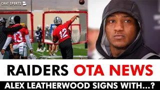 Las Vegas Raiders OTA News Today Ft. Zamir White + Alex Leatherwood Signs With AFC West Rival