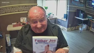 Father Joe celebrates his birthday with a book release