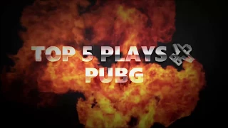 TOP 5 PLAYS - PUBG Ep.2 (HD XBOX)