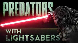 Predators with Lightsabers