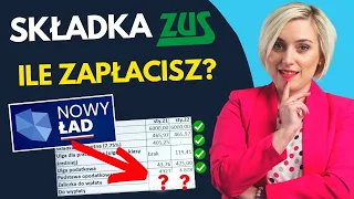 Dokładne Wyliczenia: SKŁADKA ZUS Krok po Kroku - Nowy Polski Ład 2022