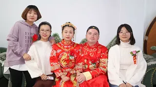 китайская свадьба русского на китаянке в Китае