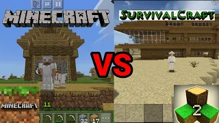 Minecraft VS Survivalcraft