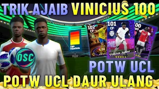 TRIK AJAIB VINICIUS 100 POTW UCL !! BORONG POTW UCL ENCOURED & ADA RONALDO SHOWTIME AL-NASSR