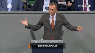 Rede zum Haushalt des Bundesinnenministeriums | Josef Oster, MdB