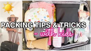 VACATION PACKING TIPS FOR MOMS | BEACH FAMILY VACATION | TIPS & TRICKS TO STAY ORGANIZE