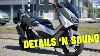 2019 Yamaha NMAX 155 - Details and exhaust sound