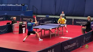 THE MOST POWERFUL BACKHAND IN THE WORLD PLAYS AMAZING TABLE TENNIS (GOOD ANGLES) BEST OF DARKO EP 2