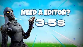 Need A Fortnite Montage/Highlights Editor? (READ DESCRIPTION)