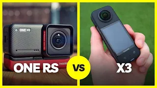 Insta360 X3 vs One RS - Which Is The BEST Action Cam For YOU?